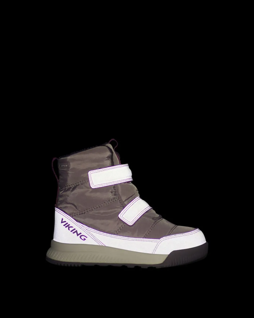 Viking Gore-Tex Barnskor|Vinterskor>Aery Reflex Warm GTX Dusty Pink