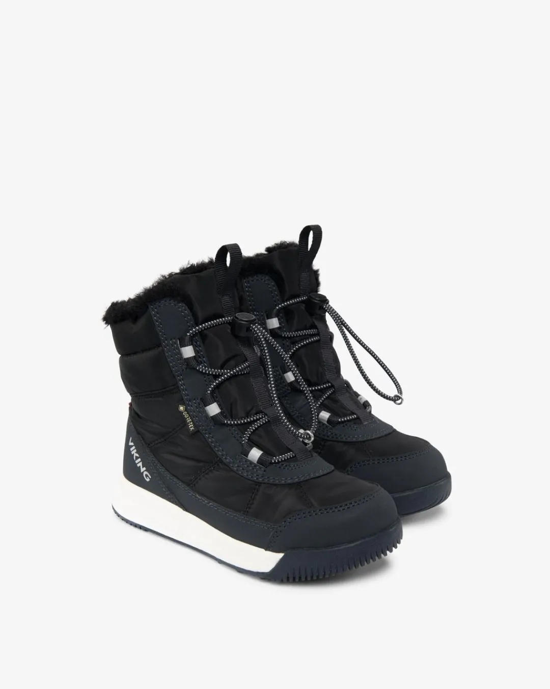 Viking Gore-Tex Barnskor|Vinterskor>Aery Warm GTX SL Black/Charcoal