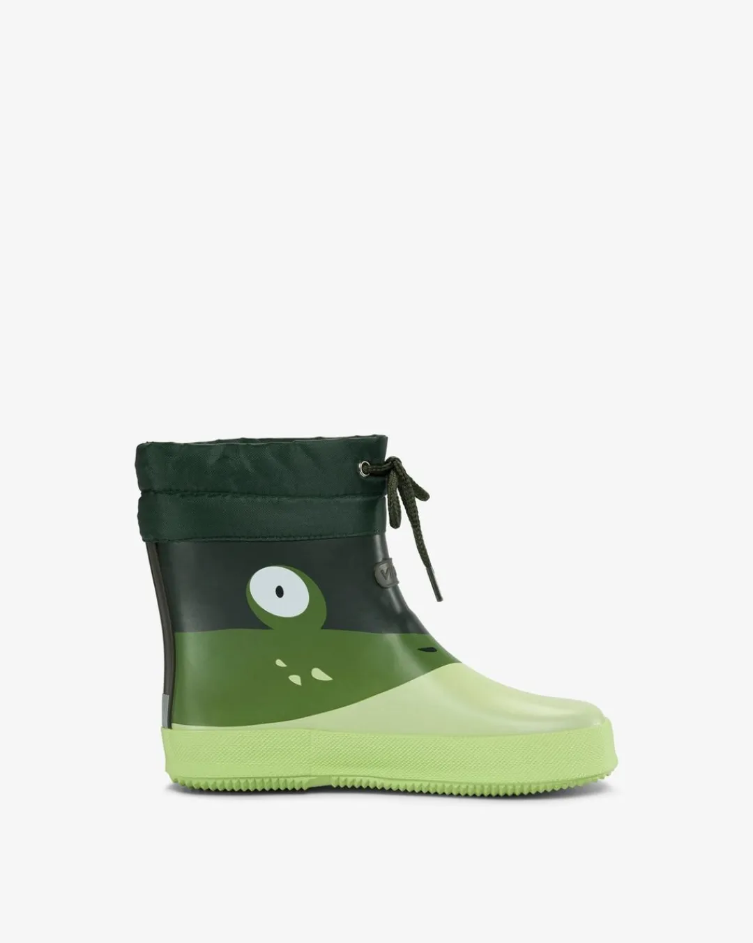 Viking Barfotaskor|Gummistövlar>Alv Barefoot Paw Print Rubber Boot Light Green/Green