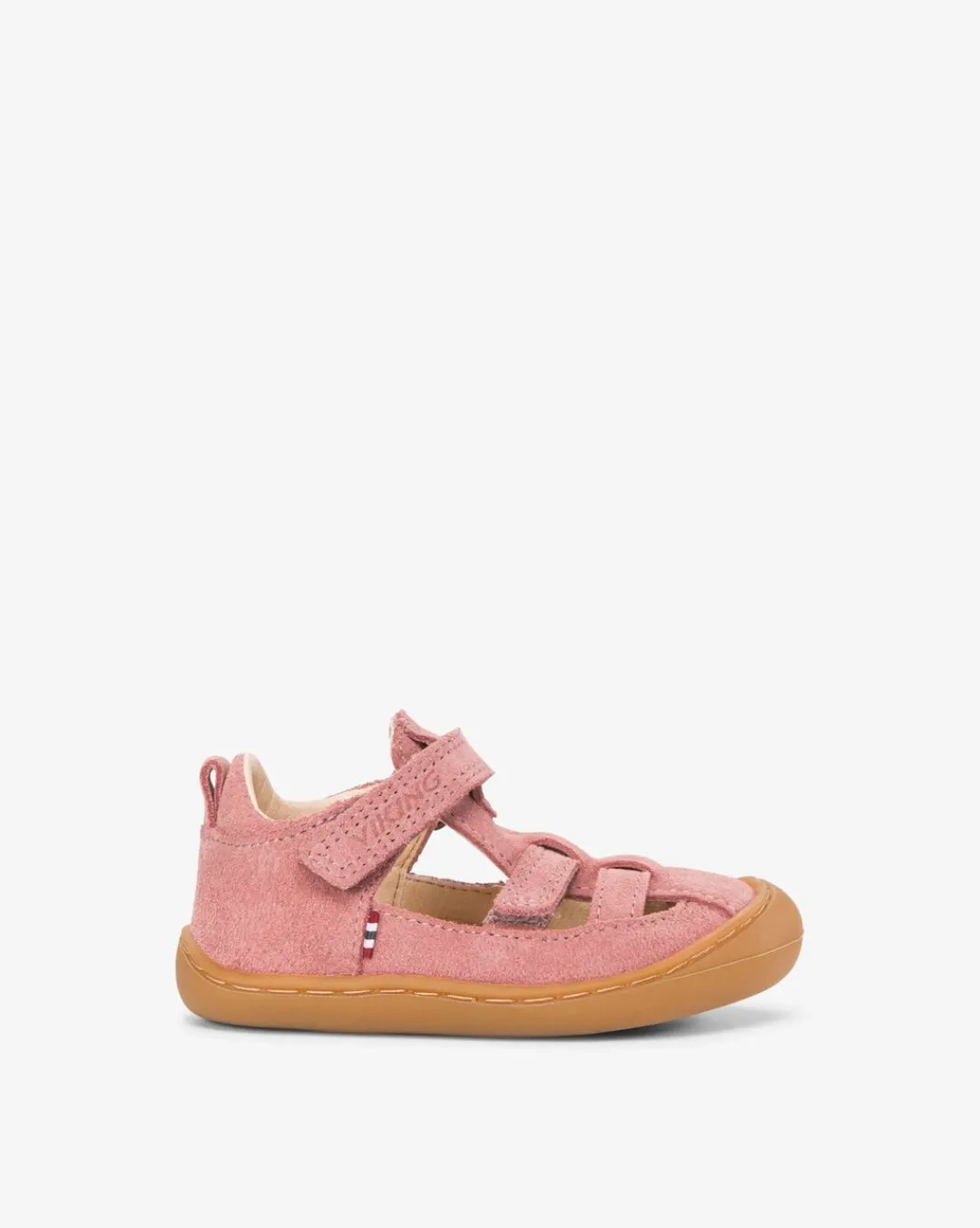 Viking Sneakers|Barfotaskor>Alv Lind Barefoot Sandal 2V Dusty Pink