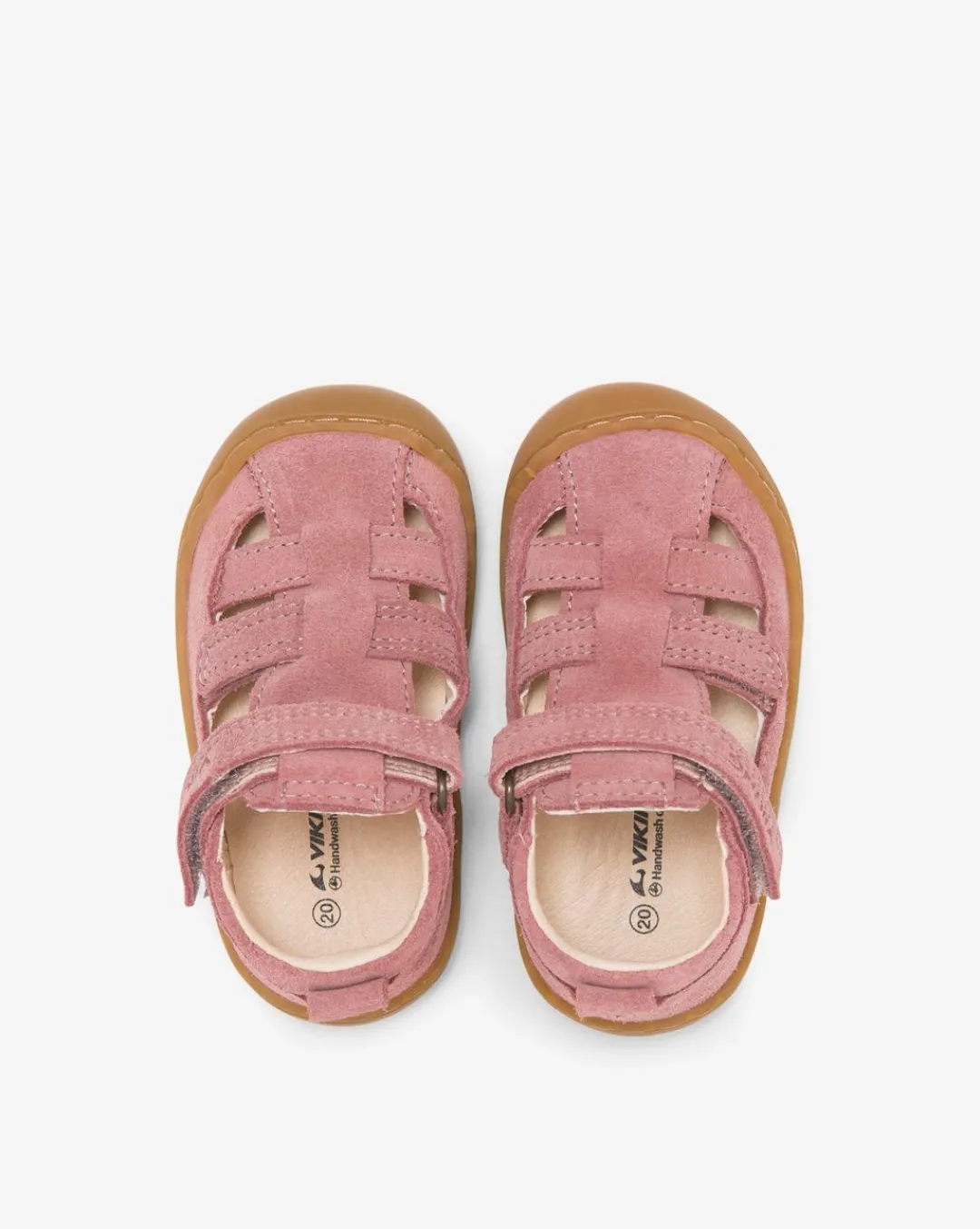 Viking Sneakers|Barfotaskor>Alv Lind Barefoot Sandal 2V Dusty Pink