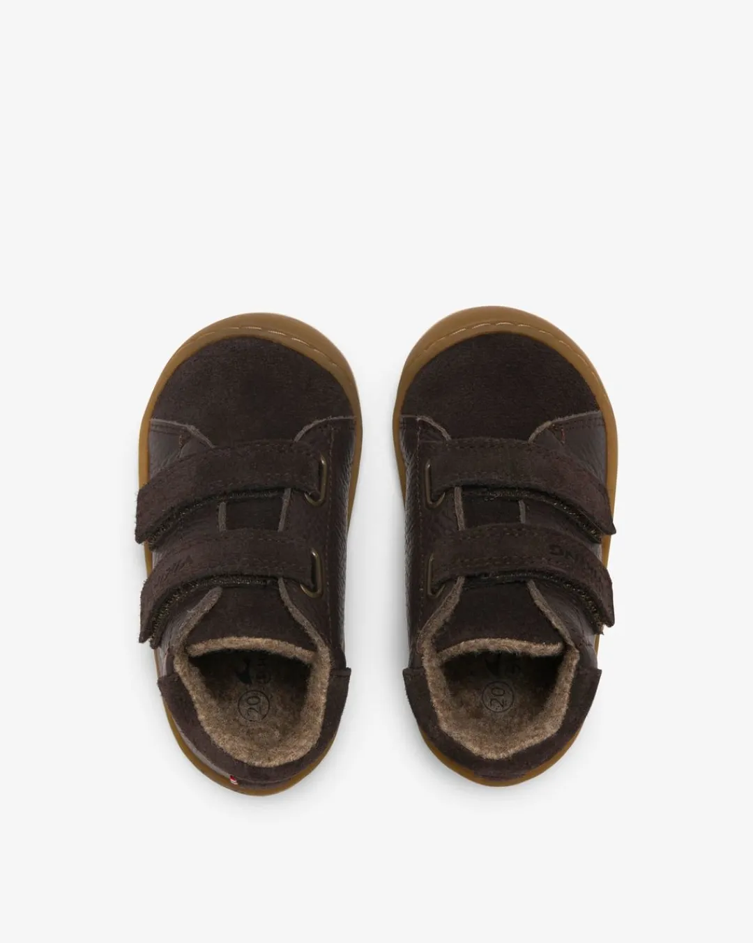 Viking Barfotaskor>Alv Rena Barefoot Warm 2V Dark Brown