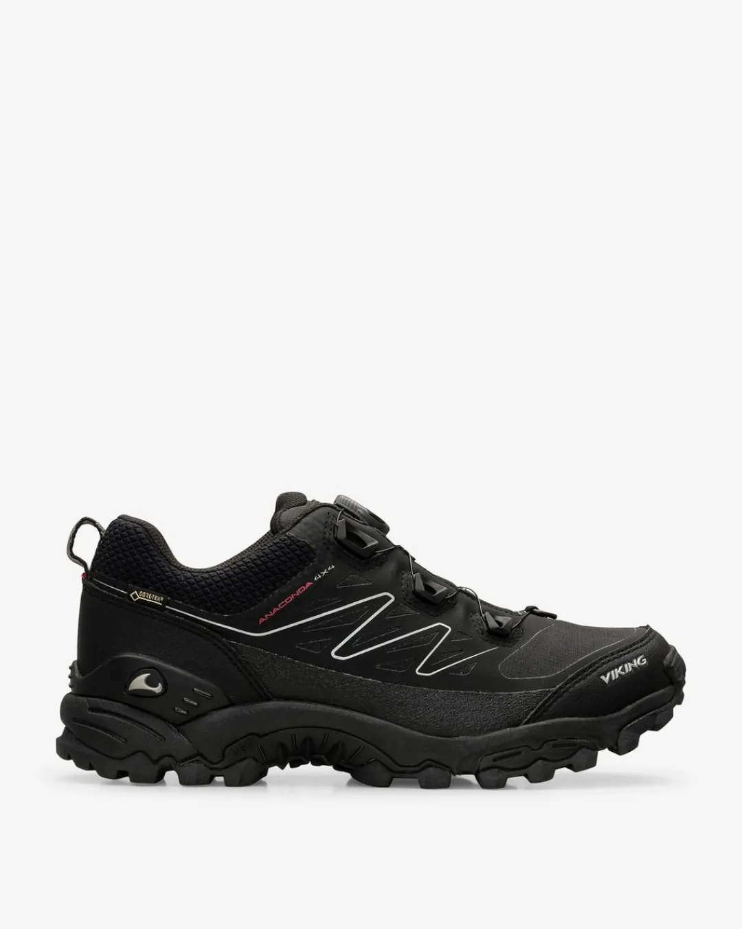 Viking Gore-Tex Herrskor|Vandringsskor>Anaconda 4x4 Low GTX BOA Black/Orange