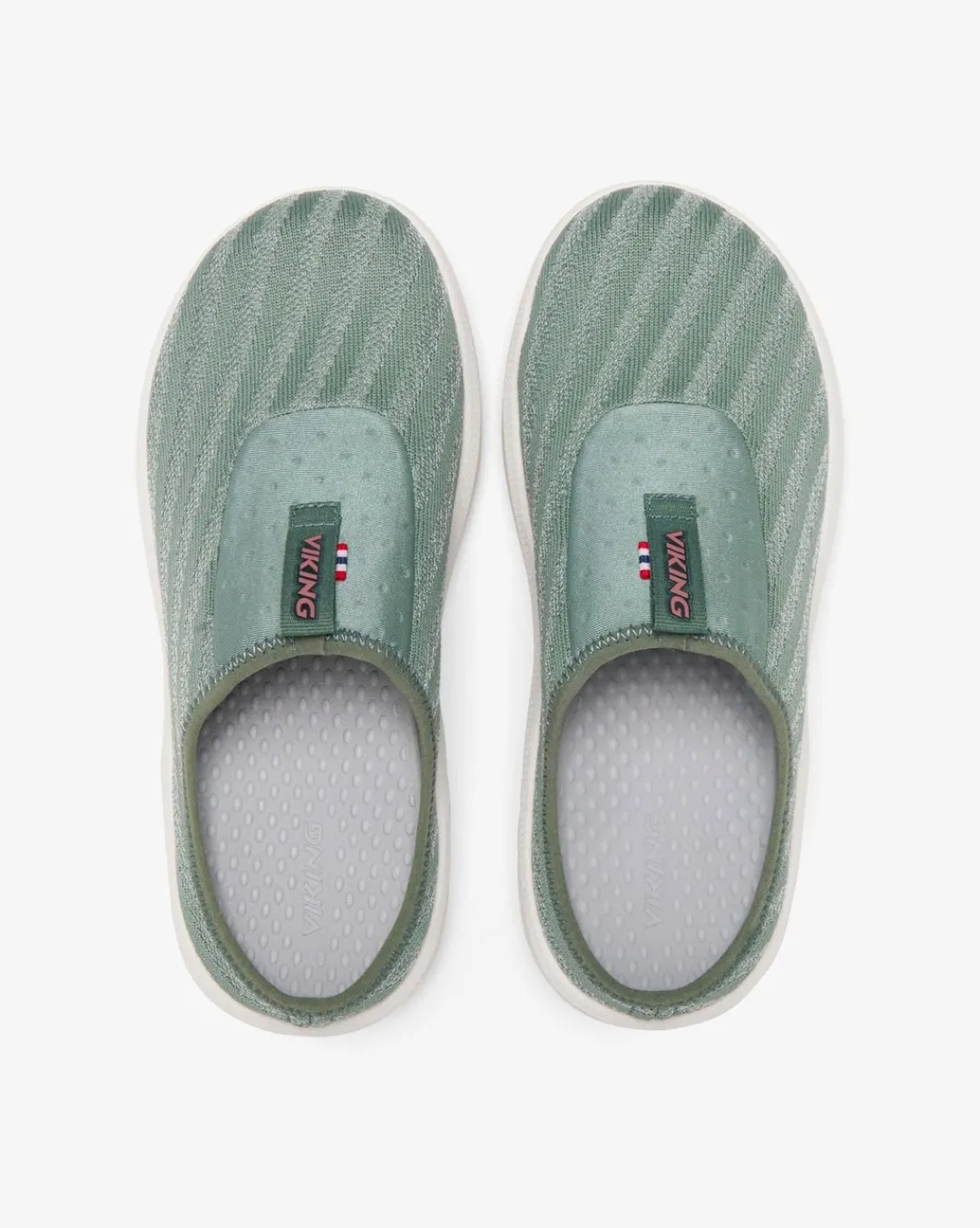 Viking Sandaler>Balance Mule W Green/Old Rose
