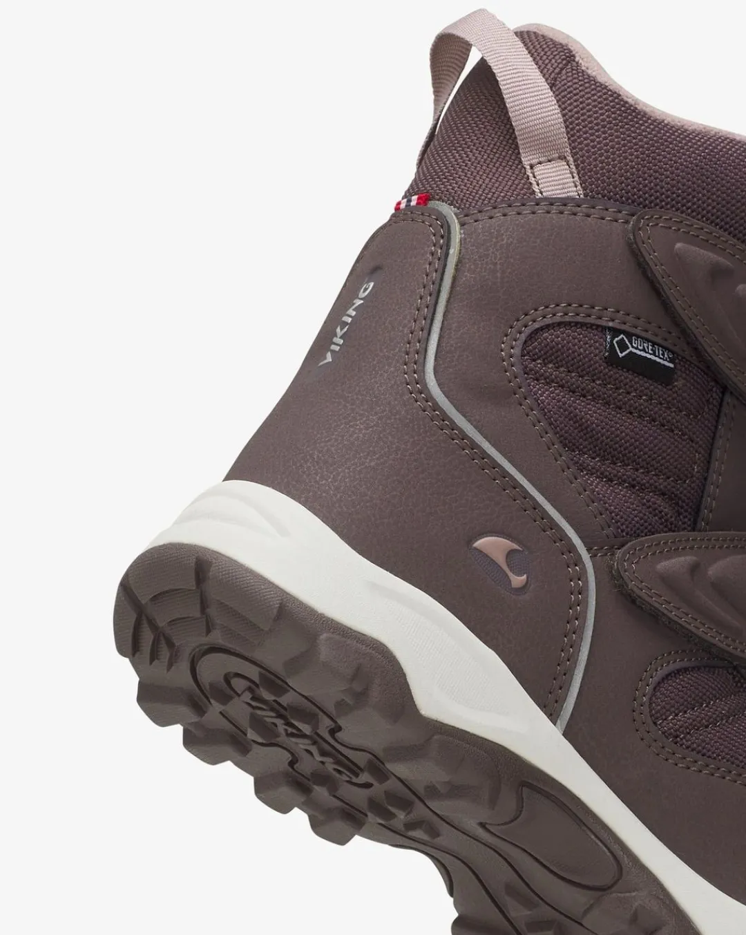 Viking Gore-Tex Barnskor|Vinterskor>Beito Warm GTX 2V Plum/Dusty Pink