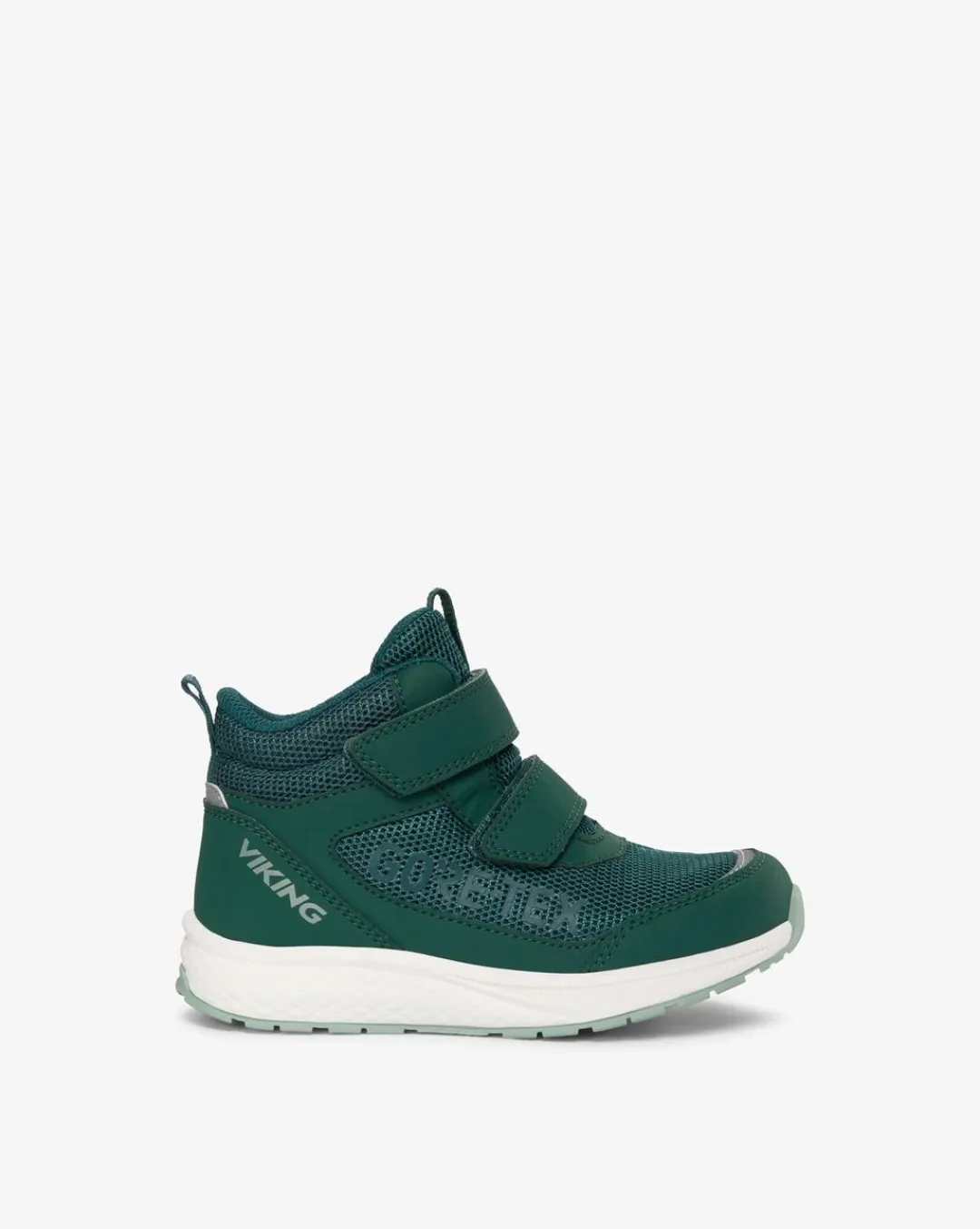 Viking Höstskor / Vårskor|Gore-Tex Barnskor>Bouncy Mid GTX 2V Dark Green