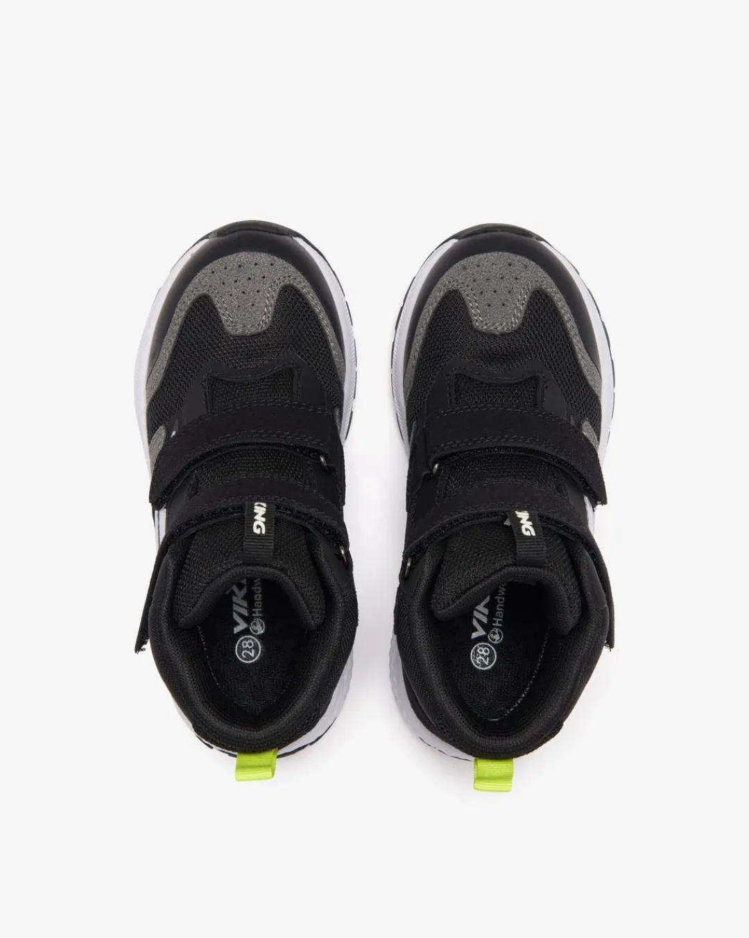 Viking Sneakers|Höstskor / Vårskor>Century Mid WP 2V Black/Lime