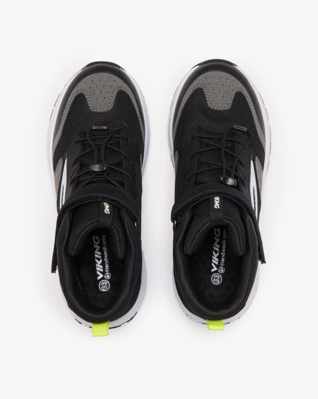 Viking Sneakers|Höstskor / Vårskor>Century Mid WP 1V SL Black/Lime
