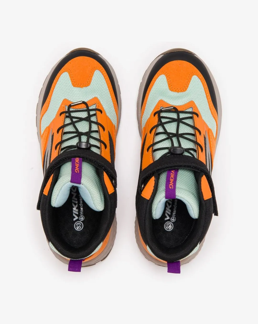 Viking Sneakers|Höstskor / Vårskor>Century Mid WP 1V SL Jr Black/Orange