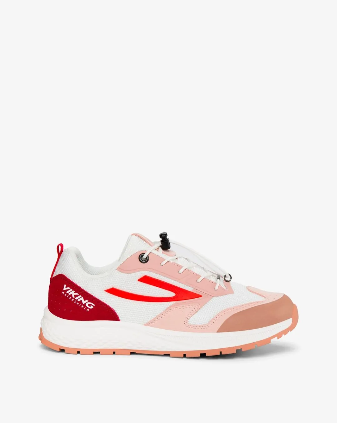 Viking Sneakers>Century WP SL Jr Eggshell/Red