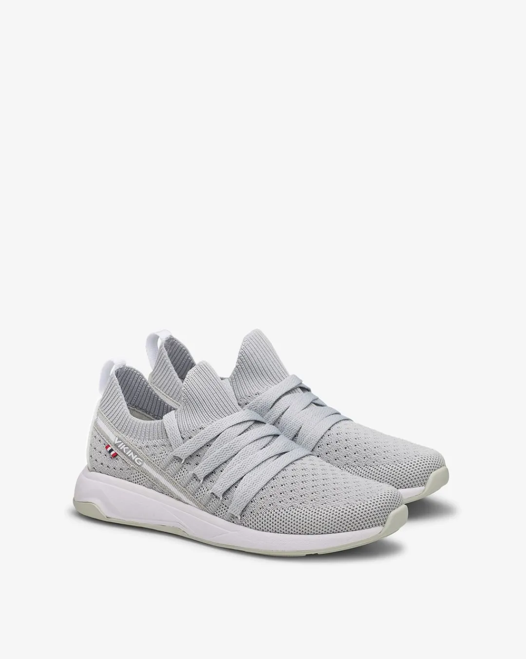 Viking Sneakers>Engvik Low Light grey/White