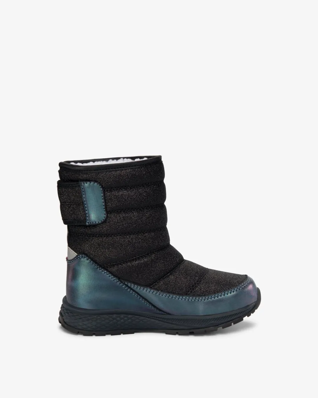 Viking Vinterskor>Equip Glitter Warm WP Pull-on Black