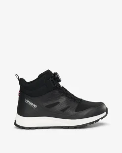 Viking Höstskor / Vårskor>Equip Mid WP BOA Black