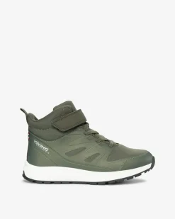 Viking Sneakers|Höstskor / Vårskor>Equip Mid WP 1V Olive