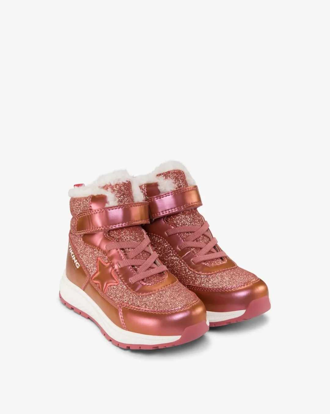 Viking Vinterskor>Equip Star Warm WP 1V SL Pink