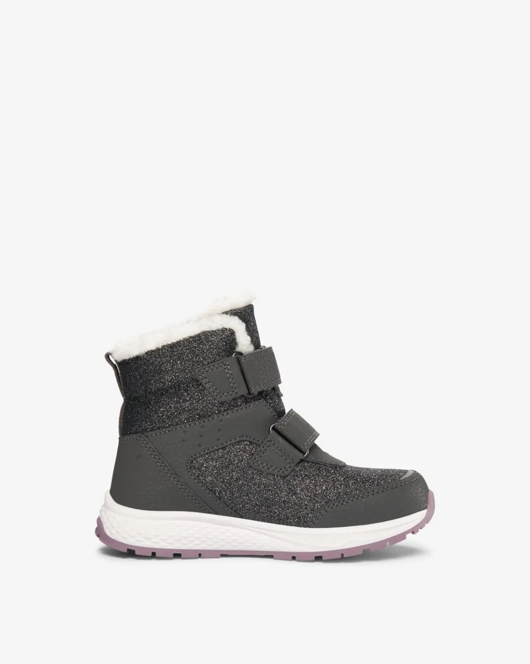 Viking Vinterskor>Equip Warm WP 2V Charcoal/Dusty Pink