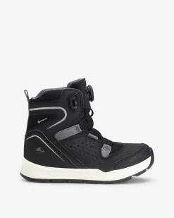 Viking Gore-Tex Barnskor|Vinterskor>Espo Mid Warm GTX BOA Black