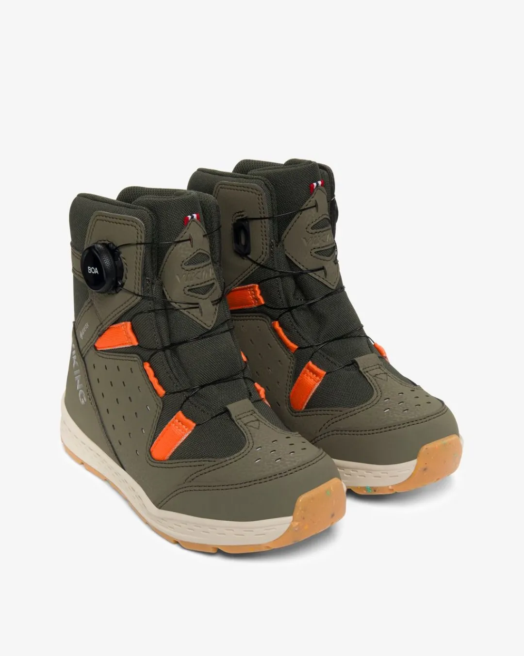 Viking Gore-Tex Barnskor|Vinterskor>Espo Reflex Warm GTX BOA Olive