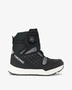 Viking Gore-Tex Barnskor|Vinterskor>Espo Reflex Warm GTX BOA Black/Black