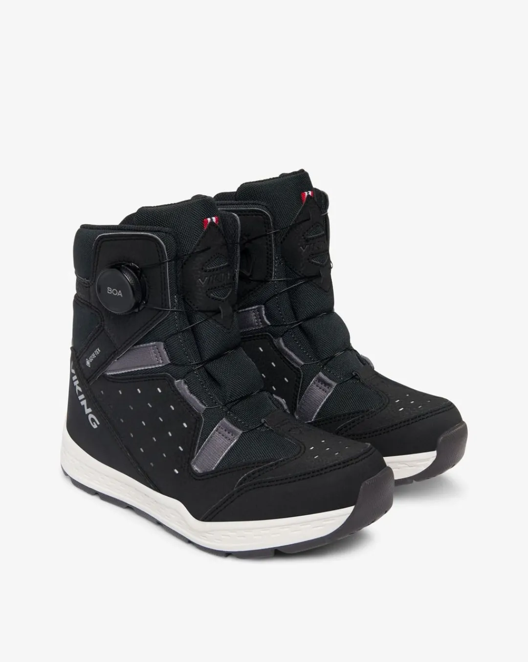 Viking Gore-Tex Barnskor|Vinterskor>Espo Reflex Warm GTX BOA Black/Black