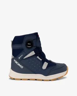 Viking Gore-Tex Barnskor|Vinterskor>Espo Reflex Warm GTX BOA Navy