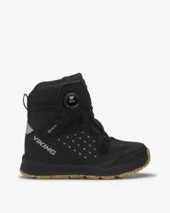 Viking Gore-Tex Barnskor|Vinterskor>Espo Reflex Warm GTX BOA Black