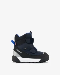 Viking Gore-Tex Barnskor|Vinterskor>Expower Warm GTX 2V Navy/Royal Blue