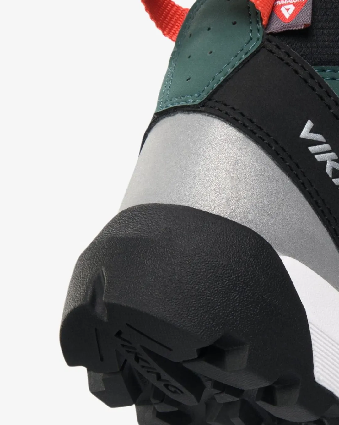 Viking Gore-Tex Barnskor|Vinterskor>Expower Warm GTX 2V Dark Green/Red