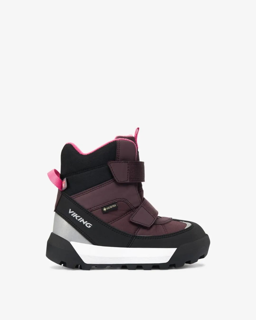 Viking Gore-Tex Barnskor|Vinterskor>Expower Warm GTX 2V Grape/Magenta