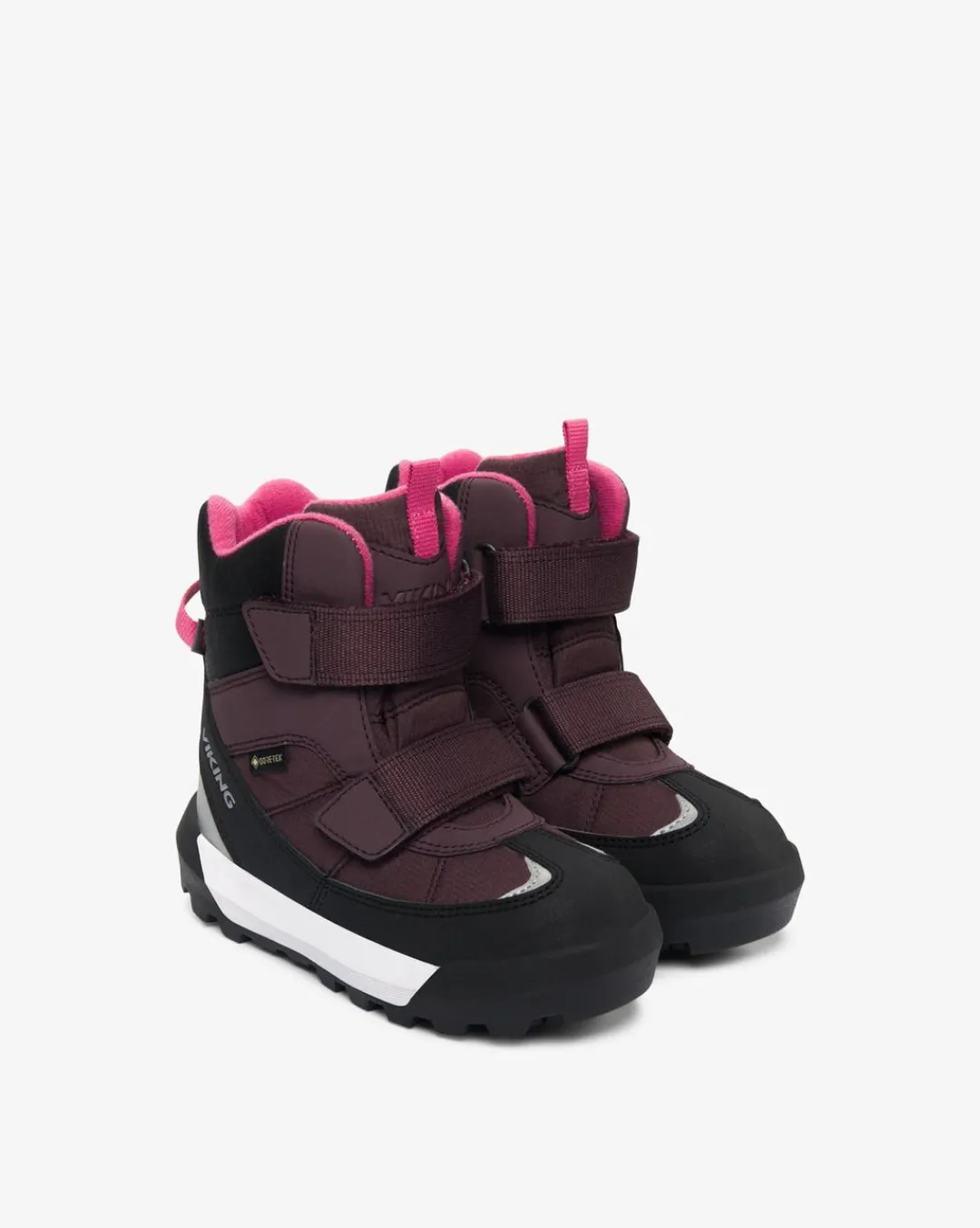 Viking Gore-Tex Barnskor|Vinterskor>Expower Warm GTX 2V Grape/Magenta