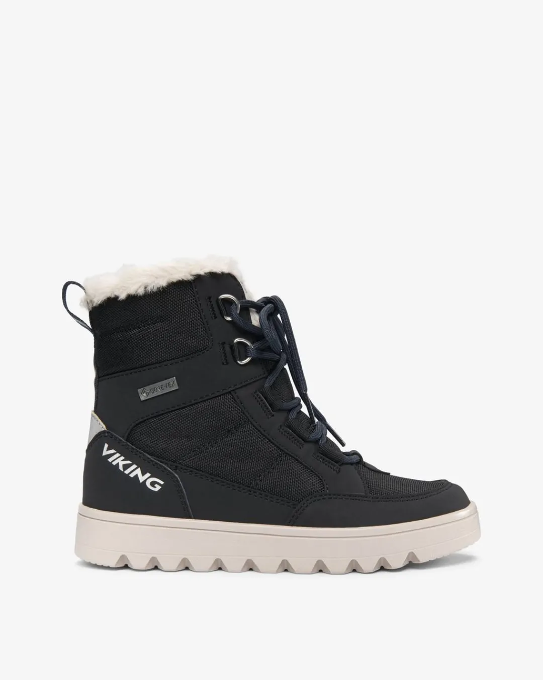 Viking Gore-Tex Barnskor>Fleek Warm GTX Zip Black