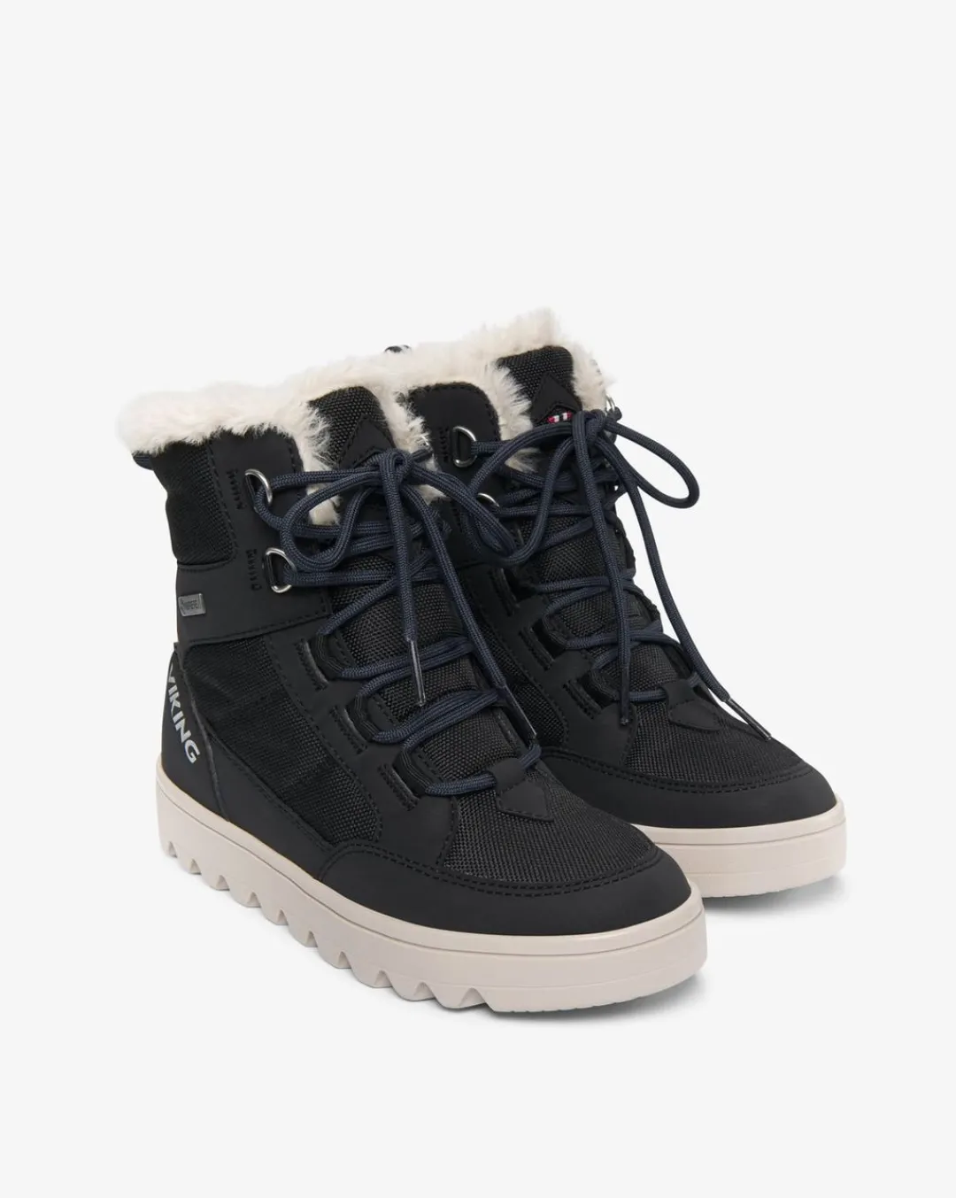 Viking Gore-Tex Barnskor>Fleek Warm GTX Zip Black