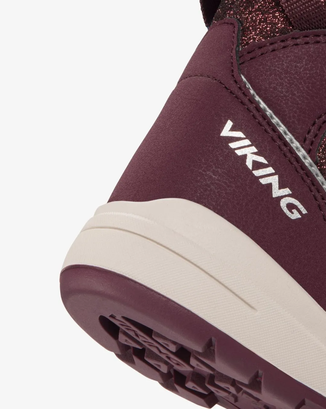 Viking Gore-Tex Barnskor|Vinterskor>Fun Glitter Warm GTX 2V Plum