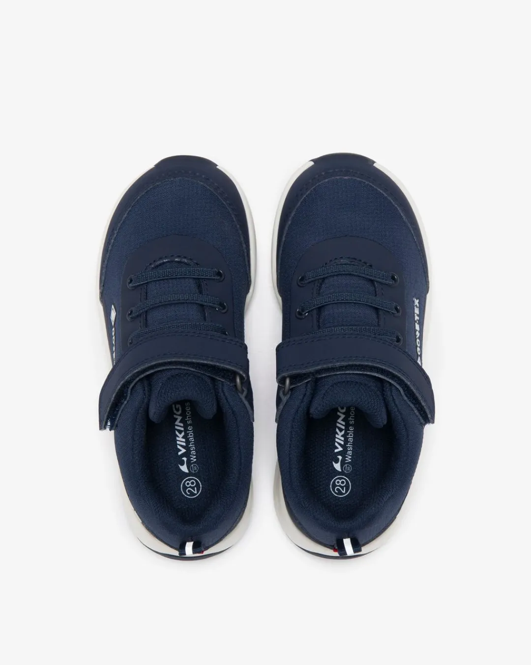 Viking Sneakers|Gore-Tex Barnskor>Fun GTX 1V Navy/White