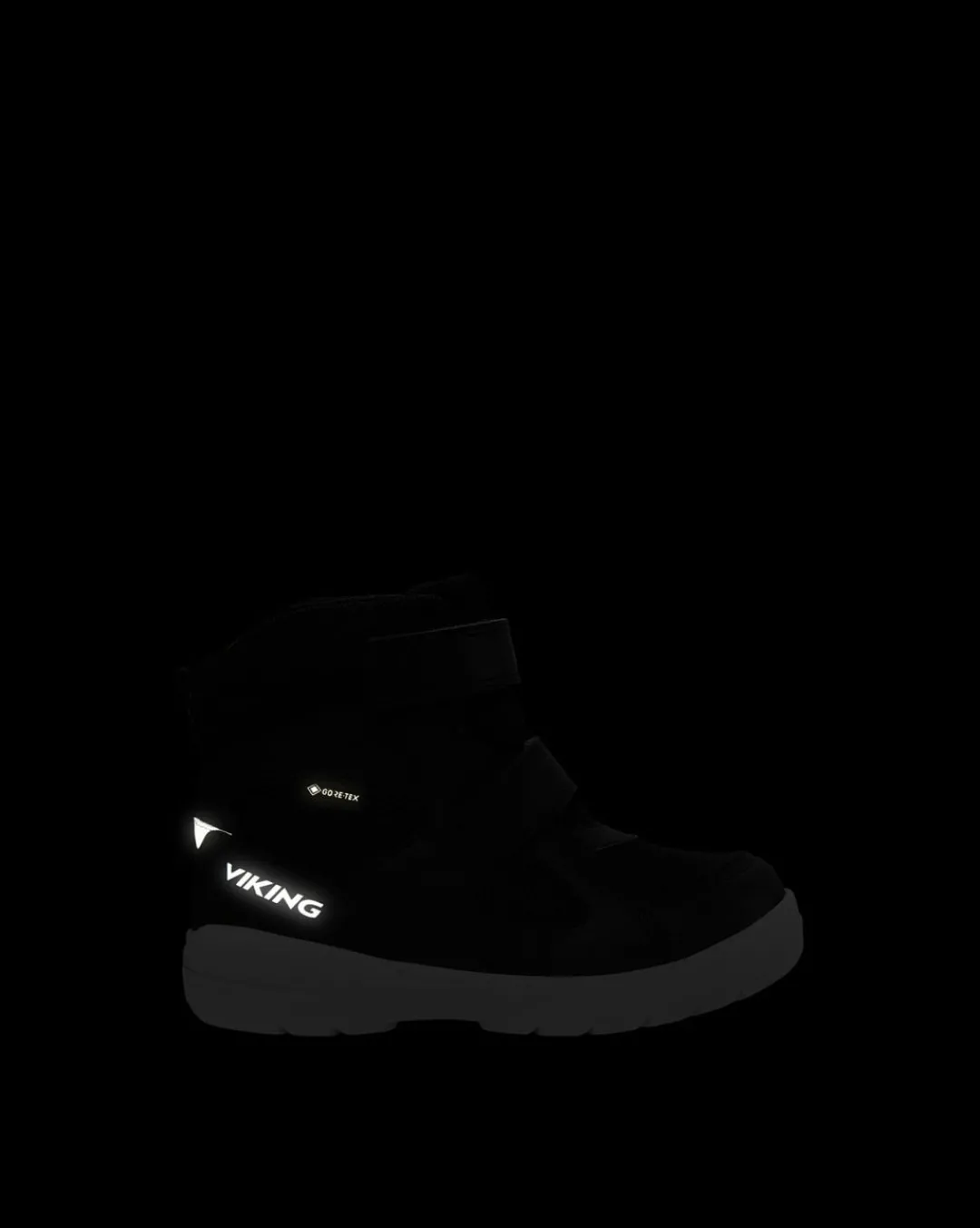 Viking Gore-Tex Barnskor|Vinterskor>Fun Warm GTX 2V Black