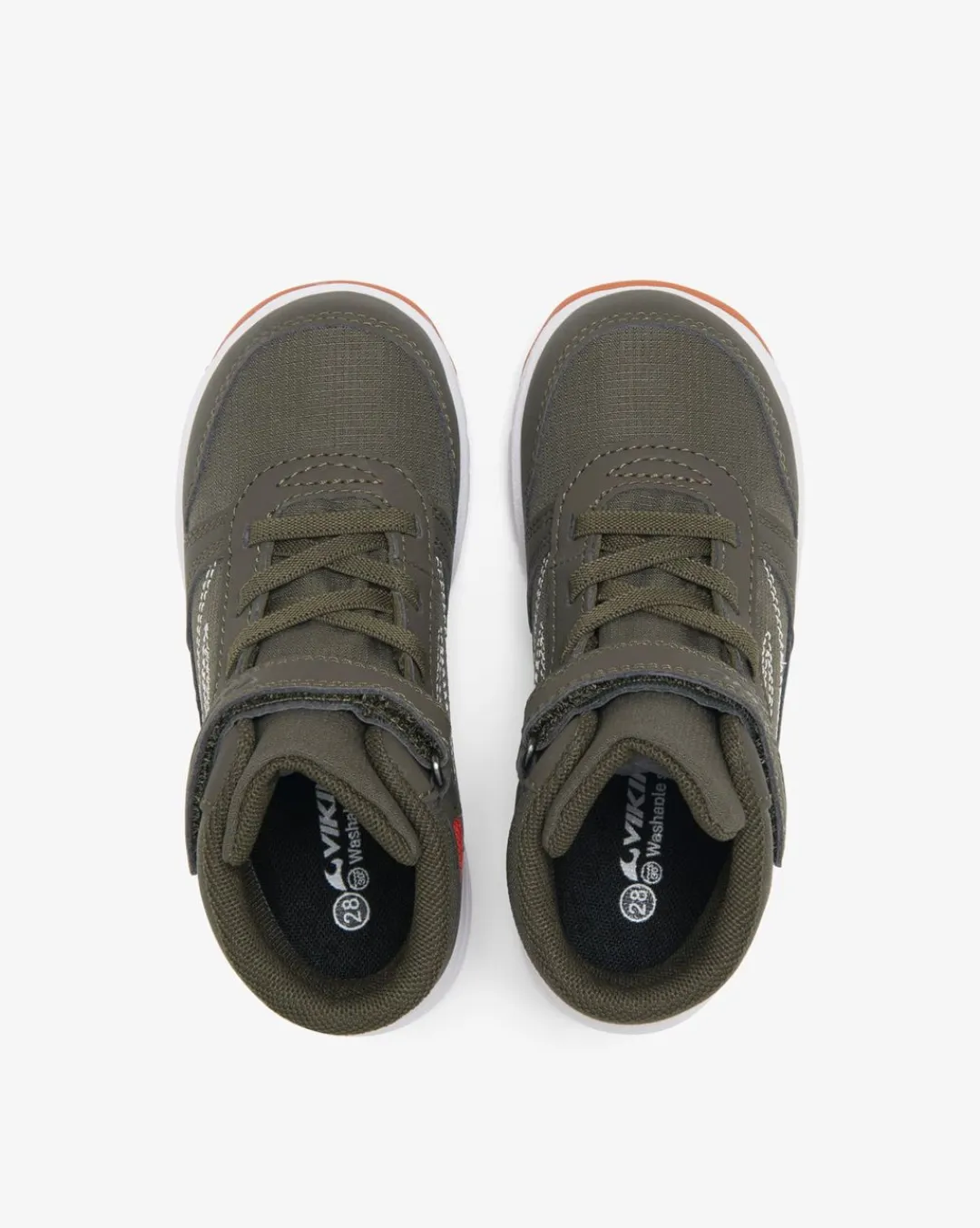 Viking Sneakers|Höstskor / Vårskor>Hovet Mid WP 1V Olive/Red