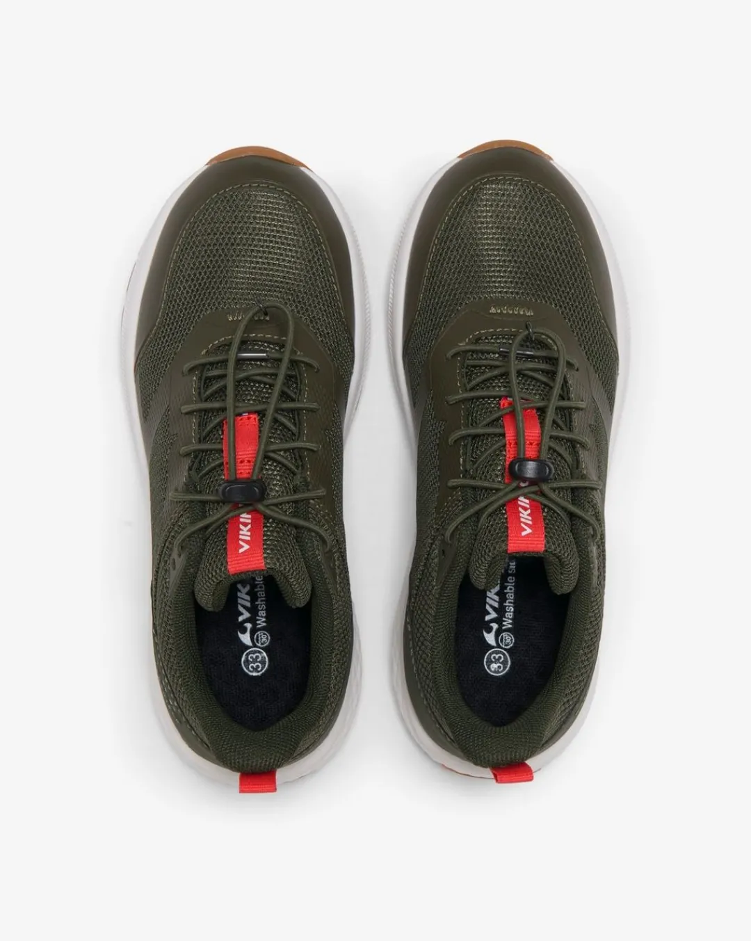 Viking Sneakers|Höstskor / Vårskor>Impact Mid WP SL Olive