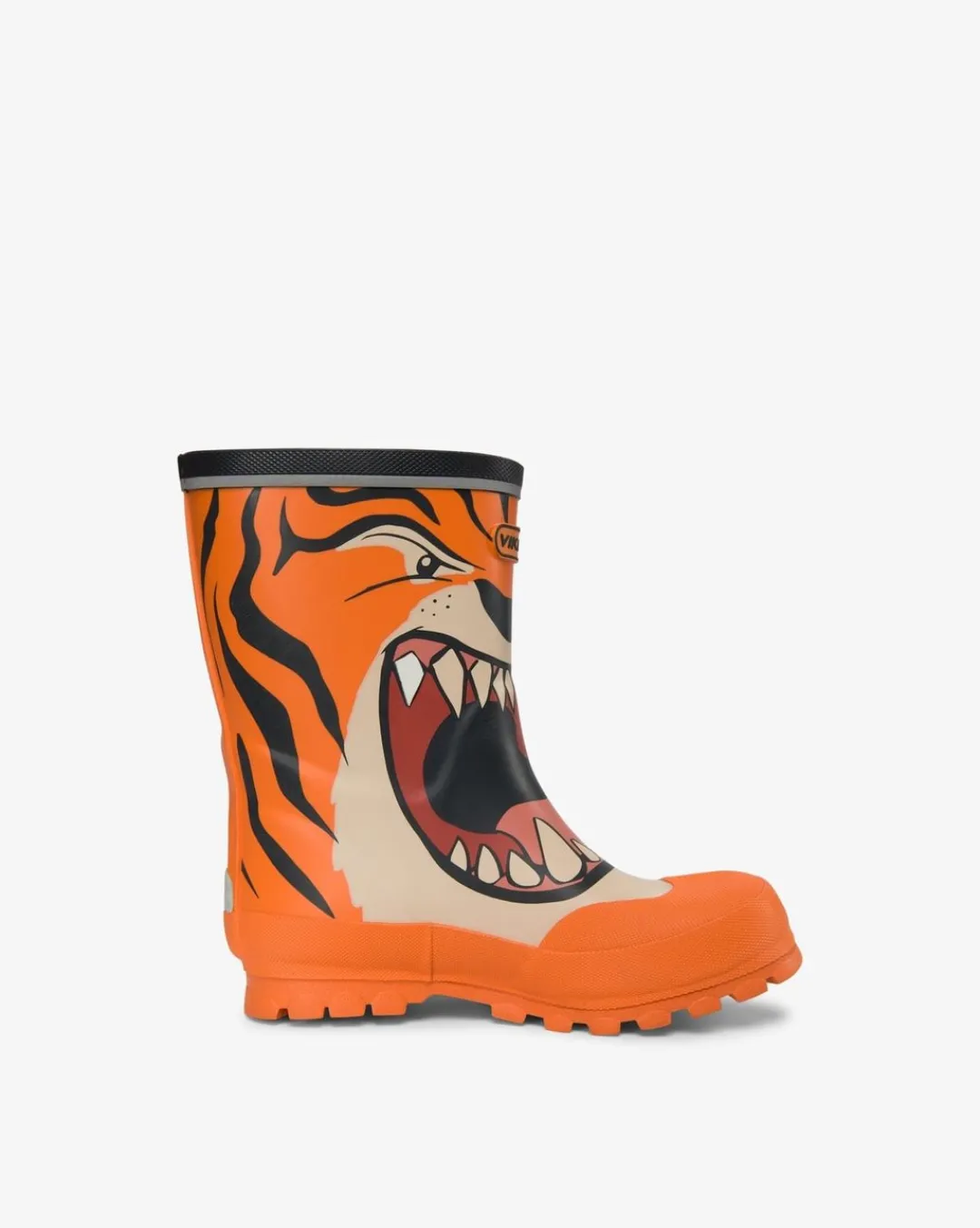 Viking Gummistövlar>Jolly Print Rubber Boots Orange/Multi