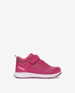 Viking Sneakers>Knapper Mid WP 1V Plum