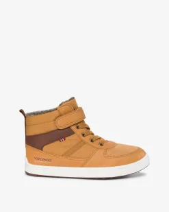 Viking Vinterskor>Lucas Mid Warm WP 1V Camel