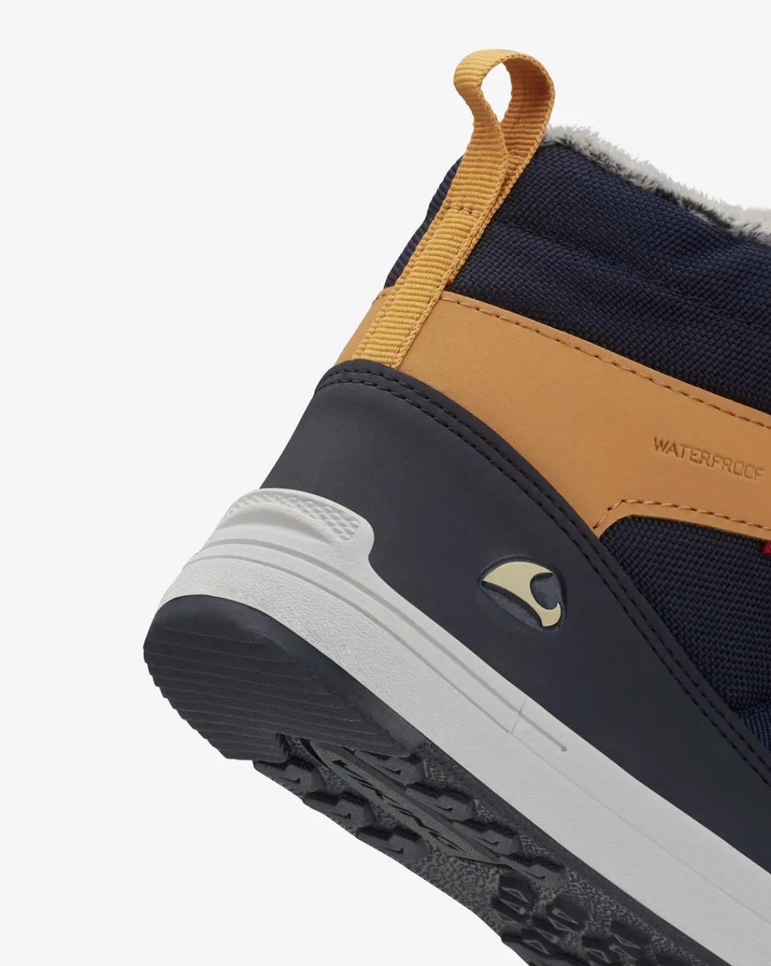 Viking Sneakers>Lucas Mid WP Warm Jr Navy/Honey