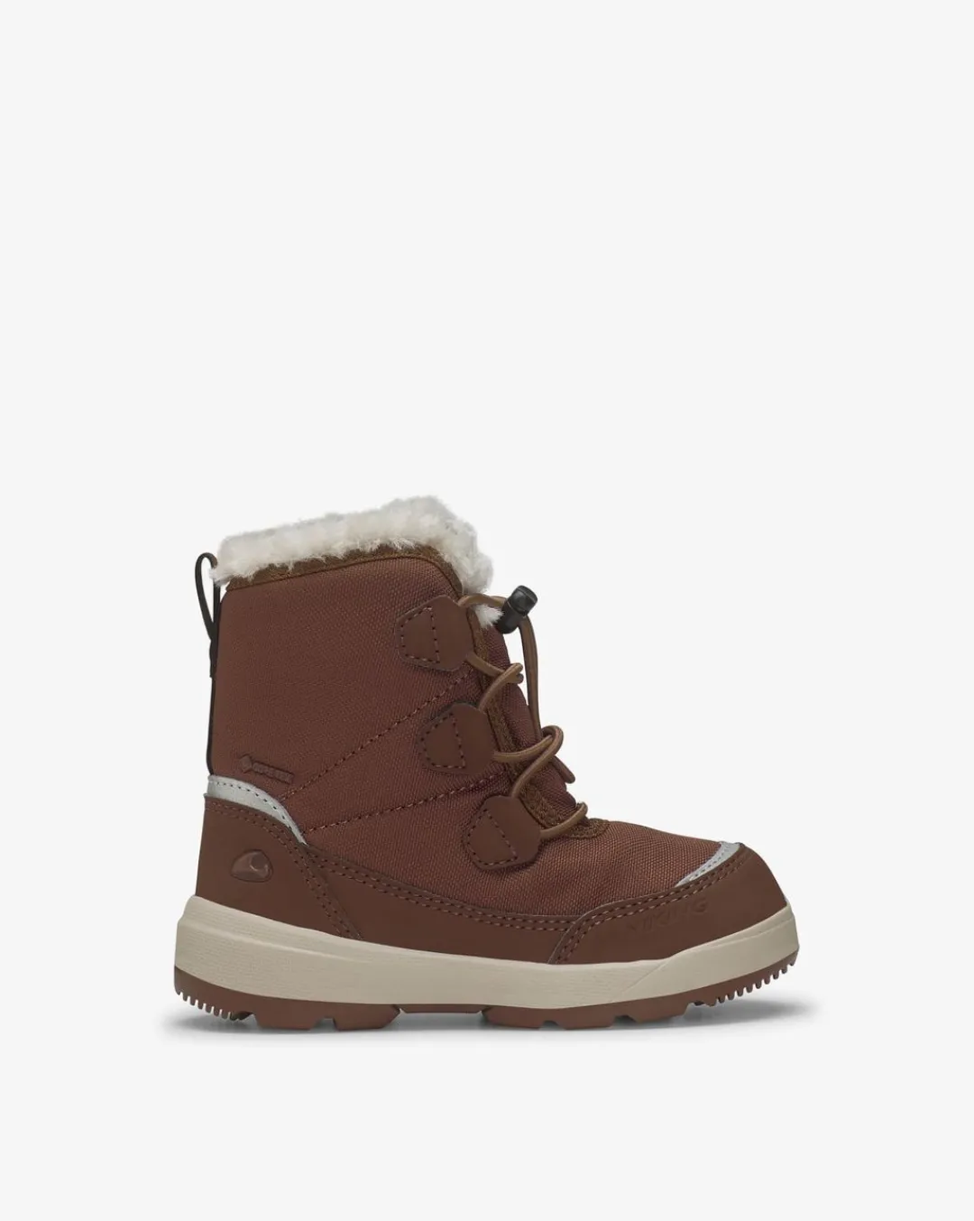 Viking Gore-Tex Barnskor|Vinterskor>Montebello Warm GTX Zip Redbrown