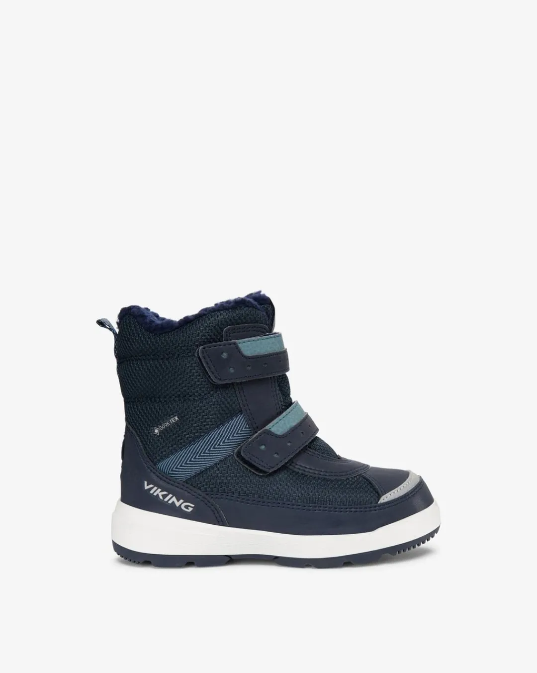 Viking Gore-Tex Barnskor|Vinterskor>Play Reflex Warm GTX 2V Navy/Charcoal