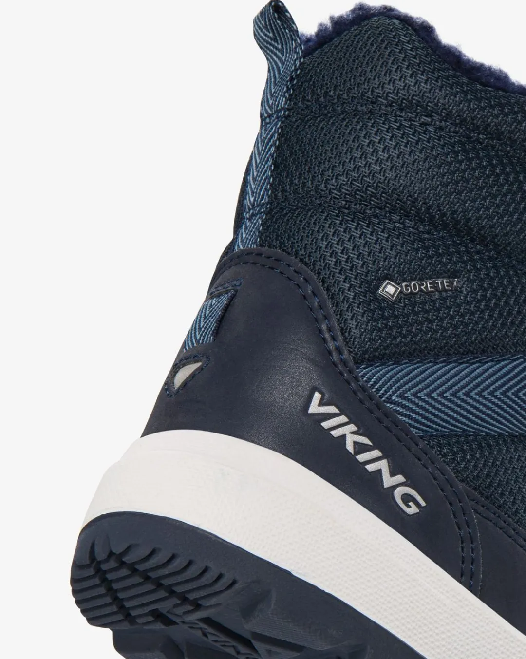 Viking Gore-Tex Barnskor|Vinterskor>Play Reflex Warm GTX 2V Navy/Charcoal
