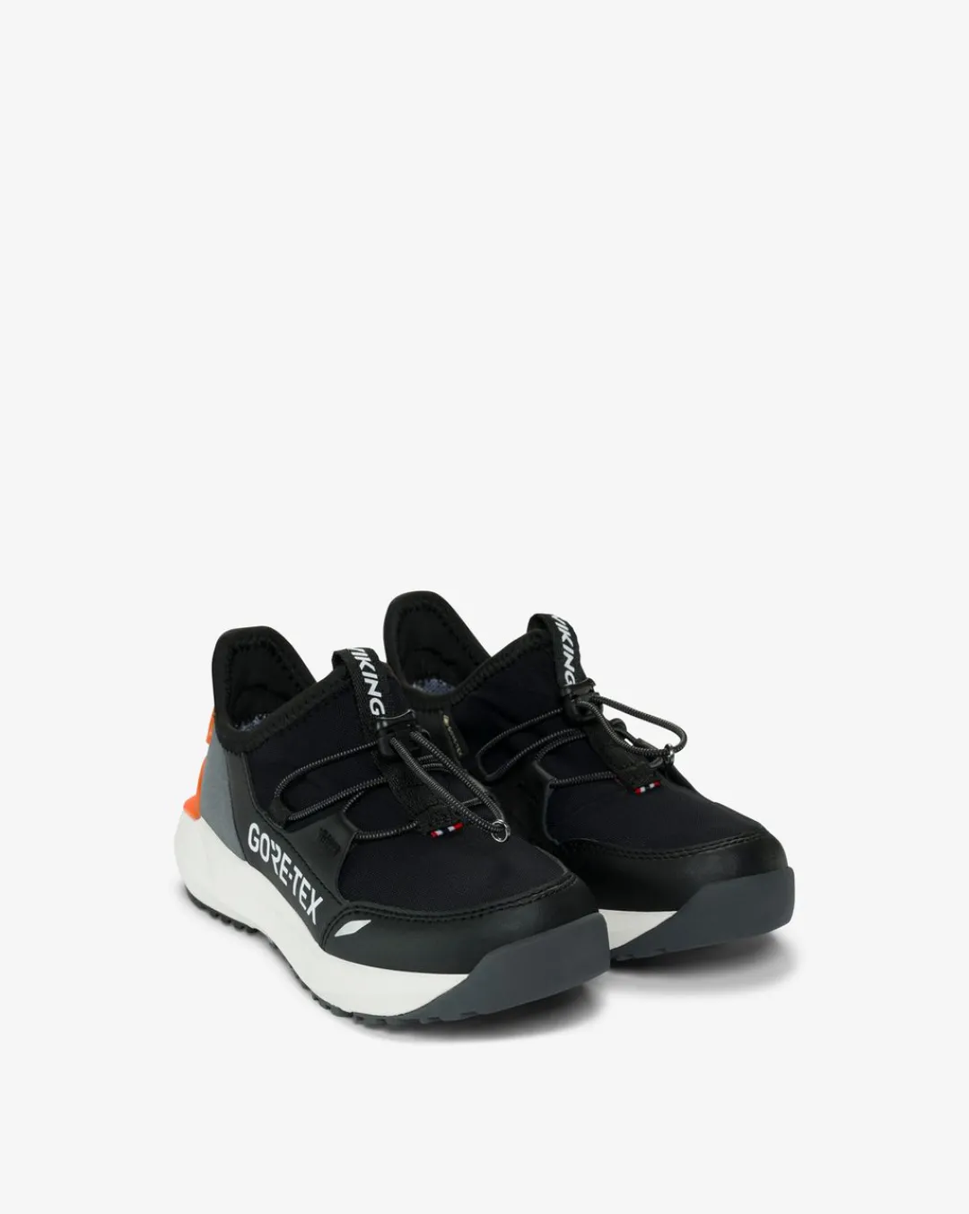 Viking Sneakers|Gore-Tex Barnskor>QuickGo GTX SL Black/Orange
