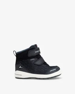Viking Gore-Tex Barnskor|Vinterskor>Radiant Reflex GTX Black/Charcoal