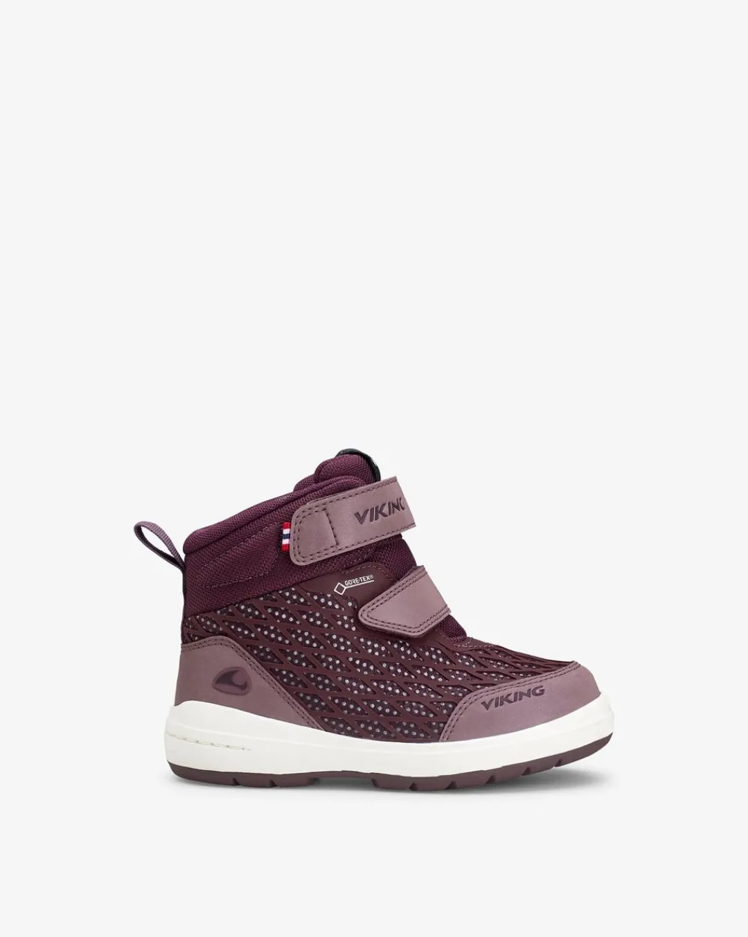 Viking Gore-Tex Barnskor|Vinterskor>Radiant Reflex GTX Antiquerose/Grape