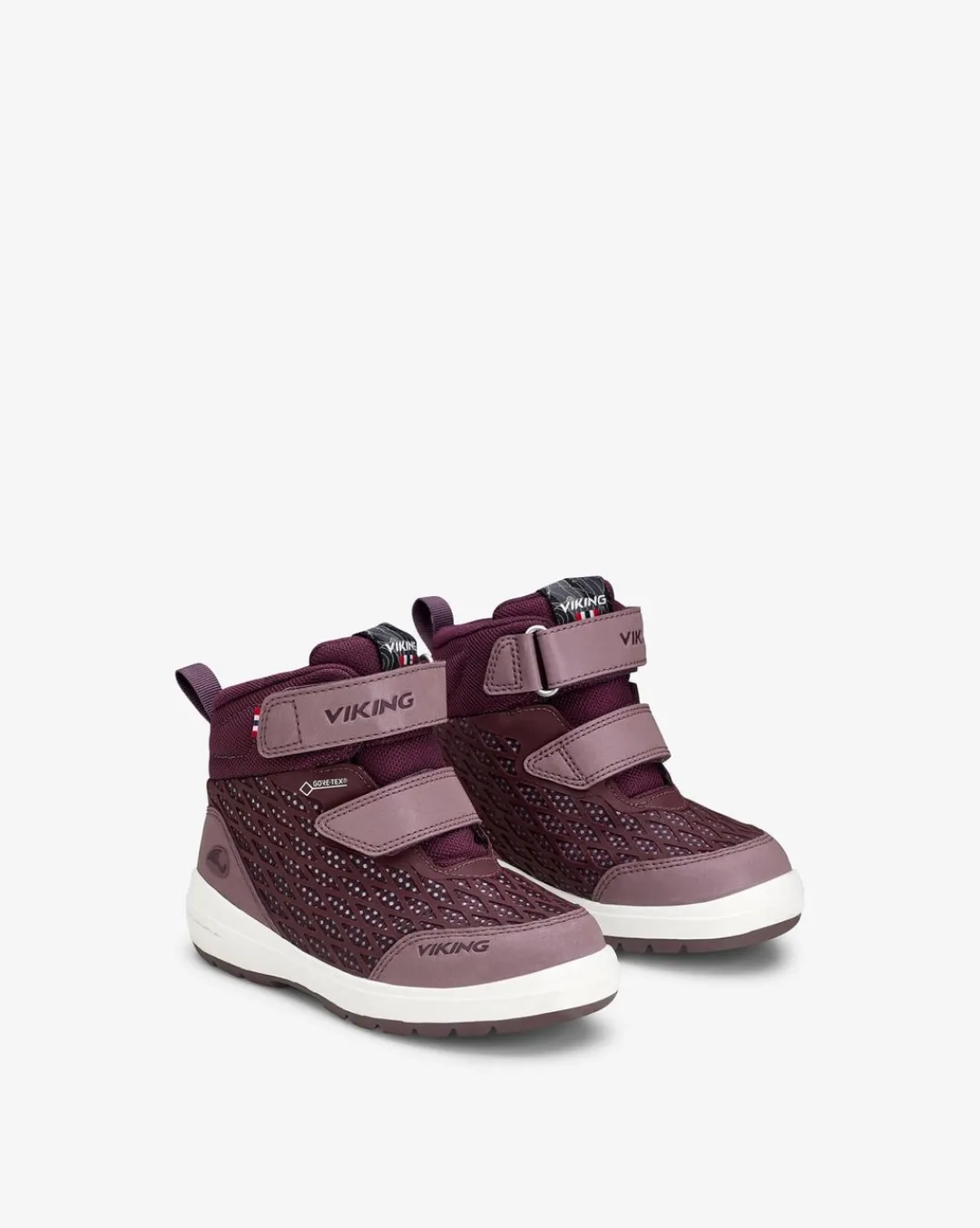 Viking Gore-Tex Barnskor|Vinterskor>Radiant Reflex GTX Antiquerose/Grape