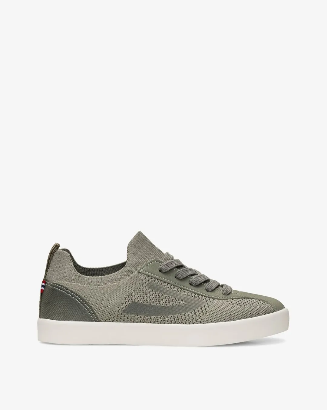 Viking Sneakers>Retro Knitted Low Jr Olive