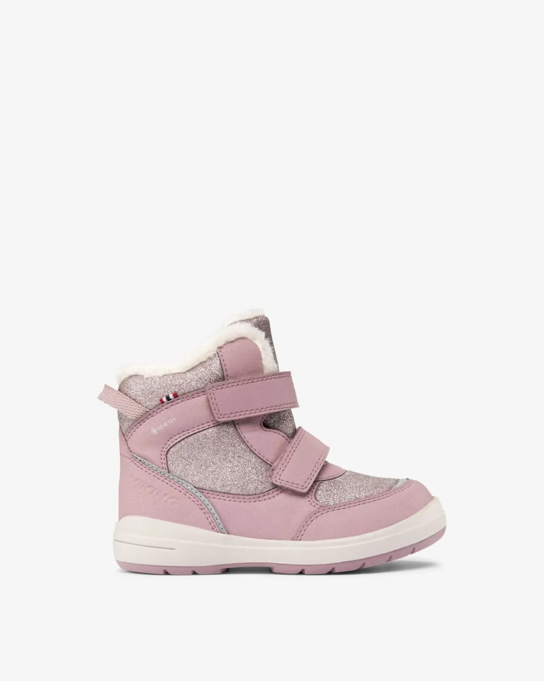 Viking Gore-Tex Barnskor|Vinterskor>Spro Glitter Warm GTX 2V Dusty Pink